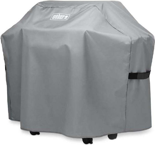 Weber Grill Cover Gray from Polyester with UV Protection 152cmx59cmx105cmcm