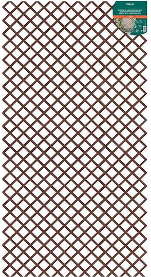 Holz Spalier Für Garten In Braune Farbe 100x200cm