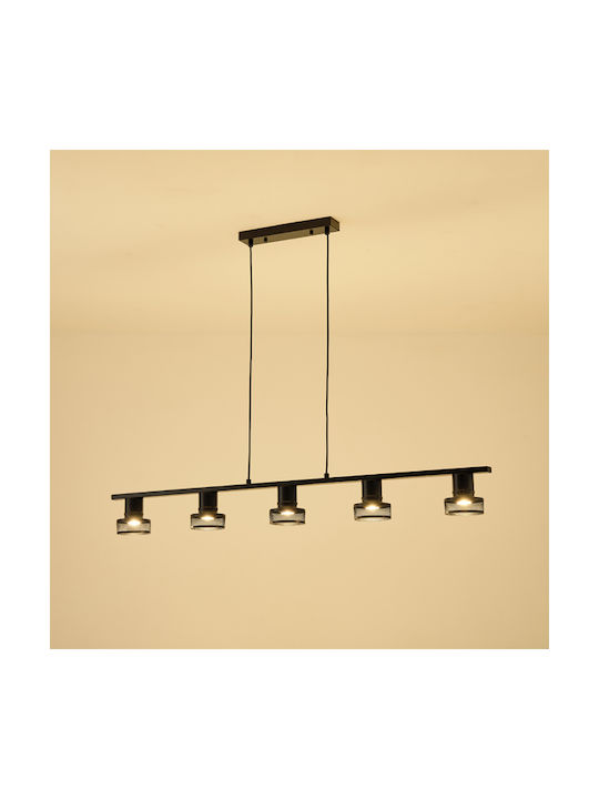 Eurolamp Monos Spot cu Soclu GU10 în Culoare Negru