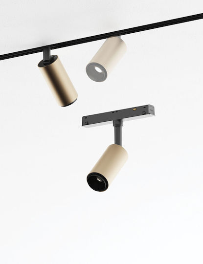 VK Lighting Einzel LED Warmes Weiß Spot in Bronze Farbe