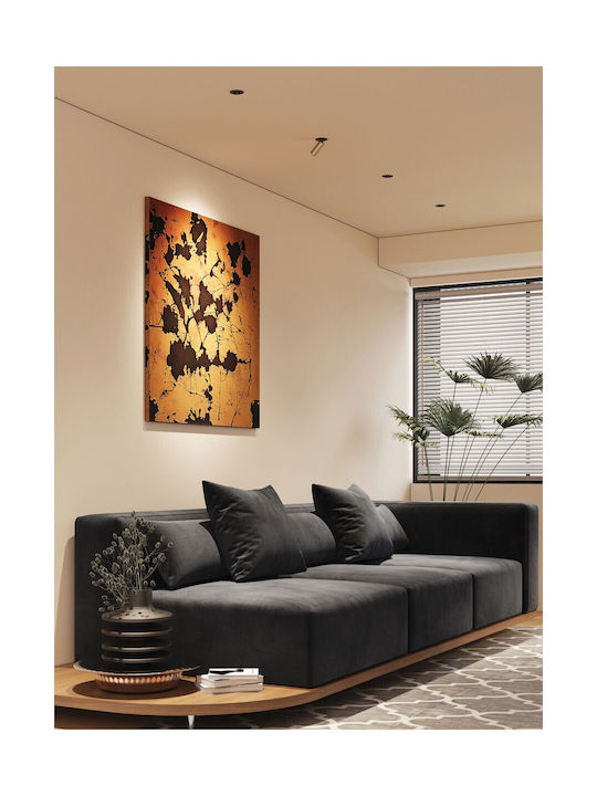 VK Lighting Μονό LED Θερμό Λευκό Σποτ σε Μπρούτζινο Χρώμα