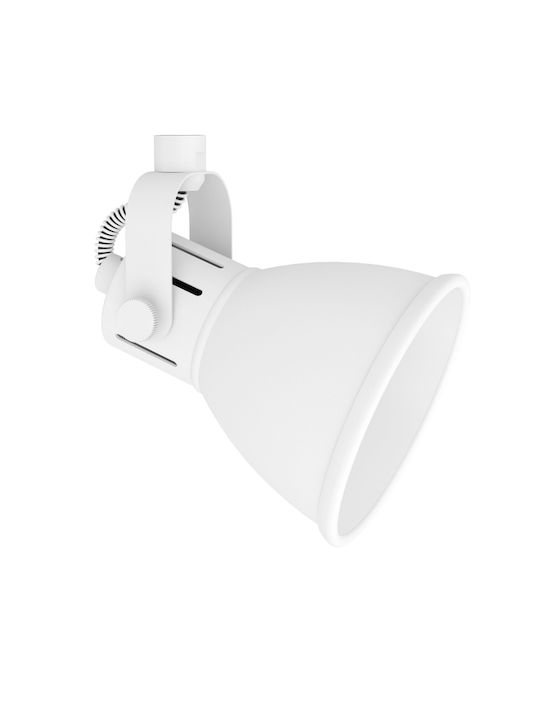 Eglo Seras 1 Double Spot with Socket GU10 in White Color