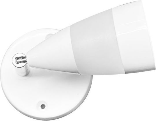 Elvhx ECO-DECOR Μονό Σποτ με Ντουί E14 σε Λευκό Χρώμα