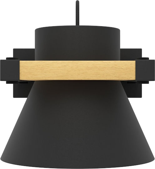 Eglo Single Spot with Socket E27 in Black Color