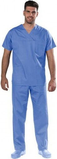 Anta Uniforms 130Κ Unisex Turquoise Pants & Blouse Set