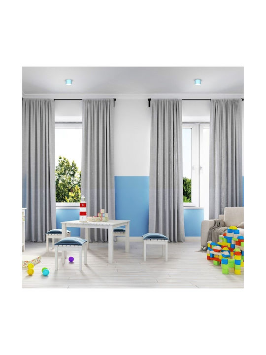 Eko Light Dixie Единично Спот с Цокъл null в Син Цвят