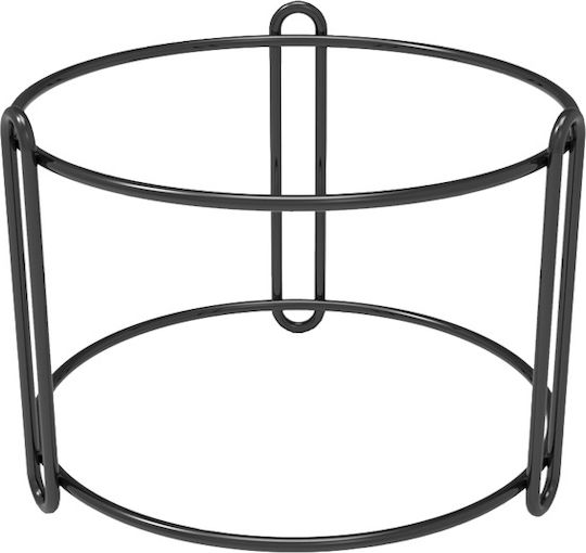 Squillo Μεταλλικό Buffet Riser Στοιβαζόμενο Φ23x15h Μαύρο Ματ