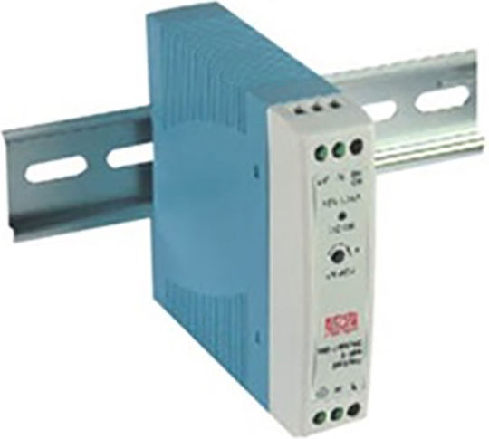 Mean Well DIN Rail Power Supply 1.67A/12V/20W