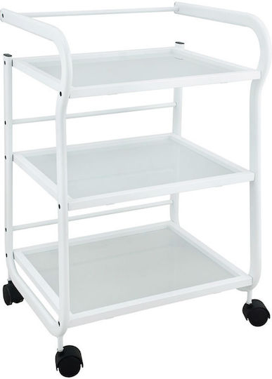 Weelko Τροχήλατο Τραπεζάκι Νοσηλείας Π53.5xΒ43xΥ80cm Help 1013