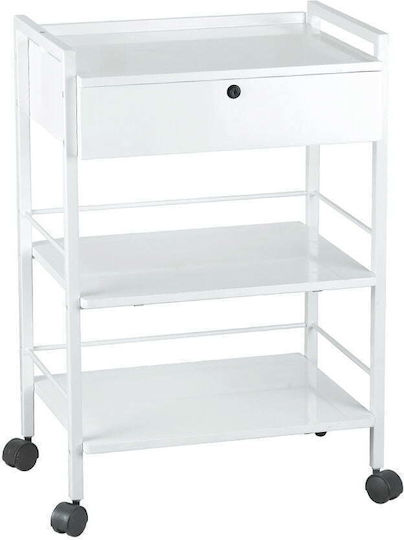 Weelko Τροχήλατο Τραπεζάκι Krankenpflege B55.5xT42xH82cm Easy 1019Α