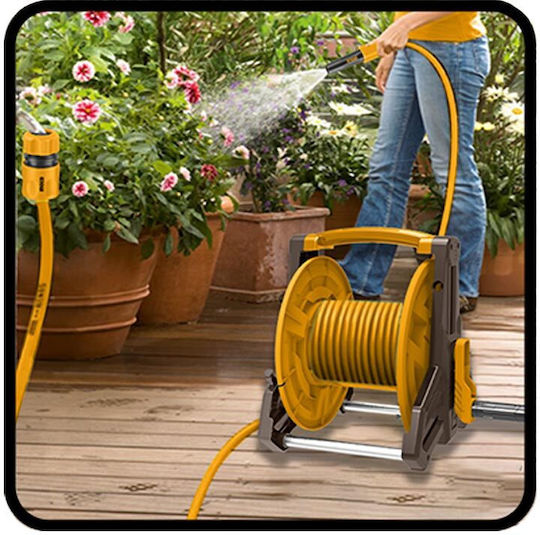 Ingco Watering Wind Wall Mounted for Hose up to 40m
