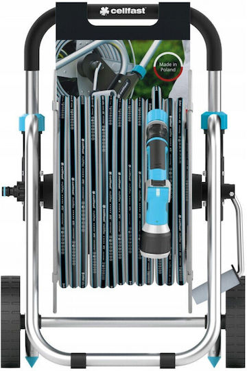 Cellfast Wheeled Garden Hose Box with 25m Hose