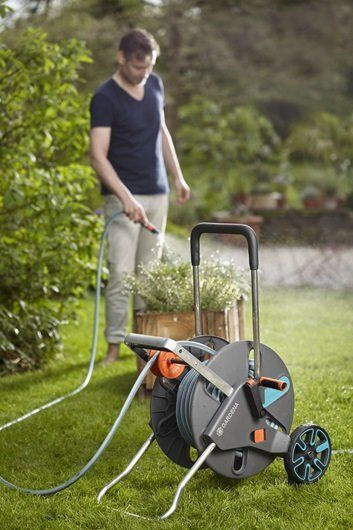 Gardena Cleverroll L Easy Wheeled Garden Hose Box for Hose up to 50m