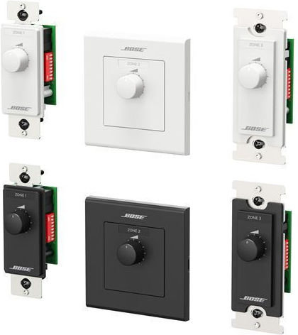 Bose CC-1 Πρίζα Ρυθμιστής Έντασης χωρίς Πλαίσιο σε Μαύρο χρώμα
