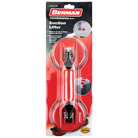 Benman Dublu Ventuză Fibră de sticlă Diametru 117mm cu Capacitate de Prindere 40kg