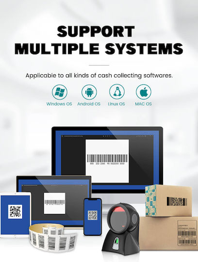 NG Präsentation Scanner mit 2D- und QR-Barcode-Lesefunktion