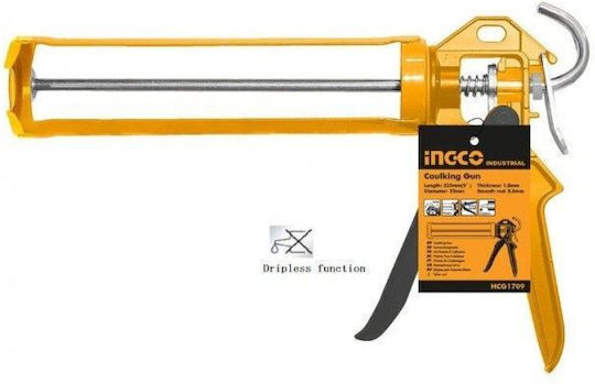 Ingco HCG1709 Πιστόλι Σιλικόνης Ανοικτού Τύπου 235mm