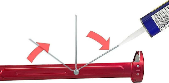 Convoy Super 100 Caulking Gun Red