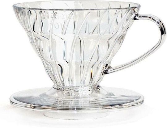 Hario V60 01 Clear 01 Plastic Coffee Dripper 115x100x82mm