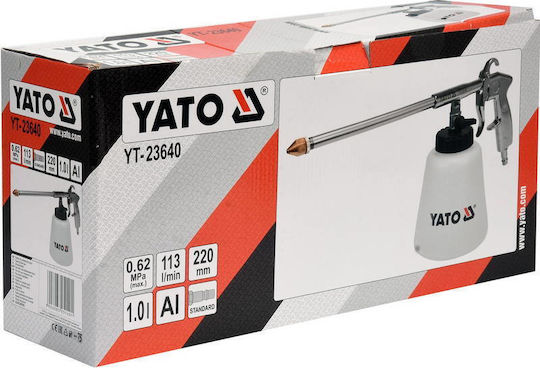 Yato YT-23640 Πιστόλι Πλυσίματος Νερού Αέρος 6,2bar 1lt