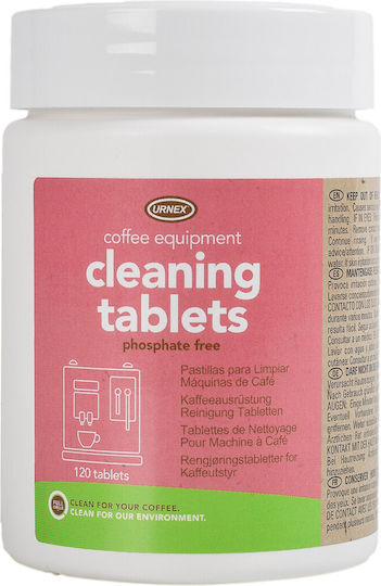Urnex Biocaf Espresso Machine Cleaner 120 ταμπλέτες