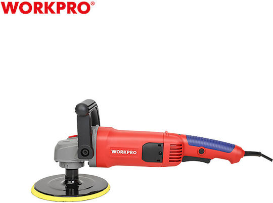 WorkPro WP472404 Rotationspolierer Polierer 1400W mit Drehzahlregelung