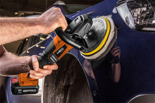 Neo Tools 04-602 Rotativ Lustruitor Brushless 18V cu Control al Vitezei