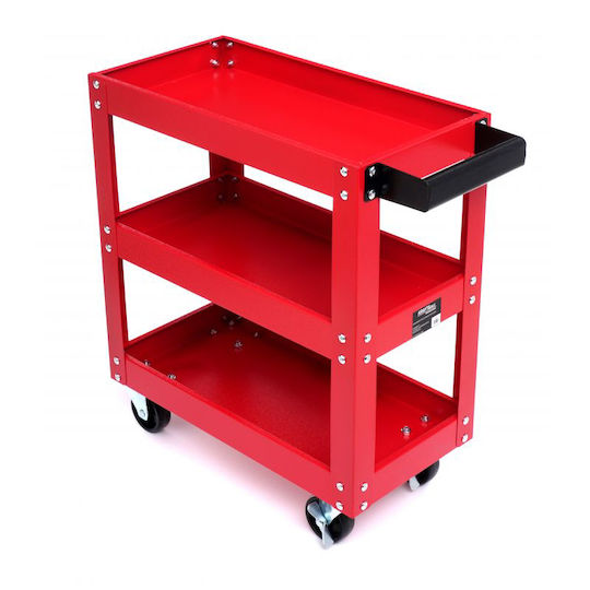 Kraft & Dele Wheeled Metallic Tool Carrier W51xD26xH58cm