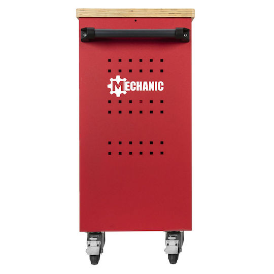 Gedore Cu roți Metal Căruță cu 6 Sertare și Dulap R20400006