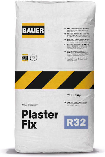 Bauer Σοβάς Plaster Fillers Repair, Resinous Plaster Fix 25kg 1.01.01.1050 25kg