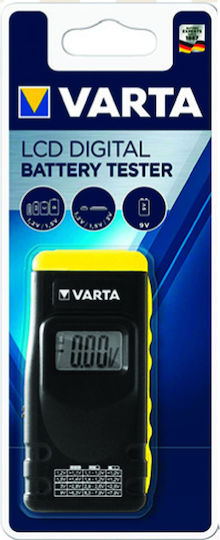 Varta 01.010.0003 Ψηφιακό Battery Tester με Πτυσσόμενη Υποδοχή