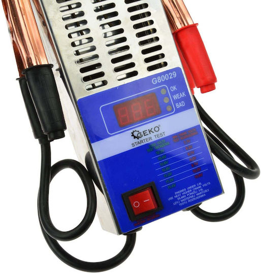 12 V DC Batterietester Geko G80029
