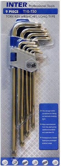Inter Set chei Torx cu 9 bucăți