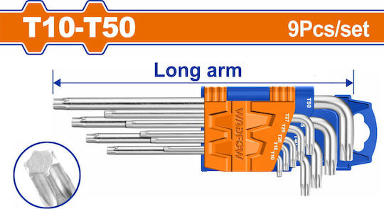Wadfow Set 9 Torx Wrenches
