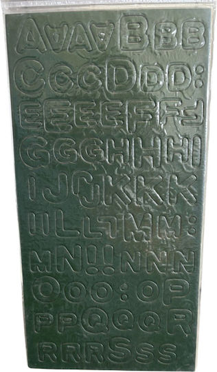 Alphabet-Aufkleber A-Z auf Englisch