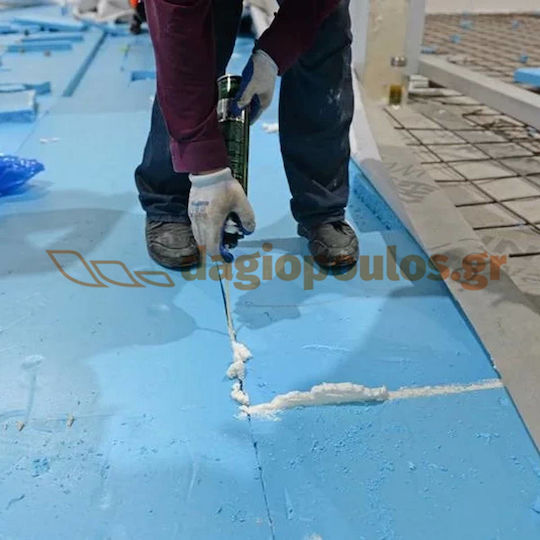 Elastotet Lastofoam Styrene Adhesive Полиуретанова пяна Пистолет Нисък 830мл 12бр