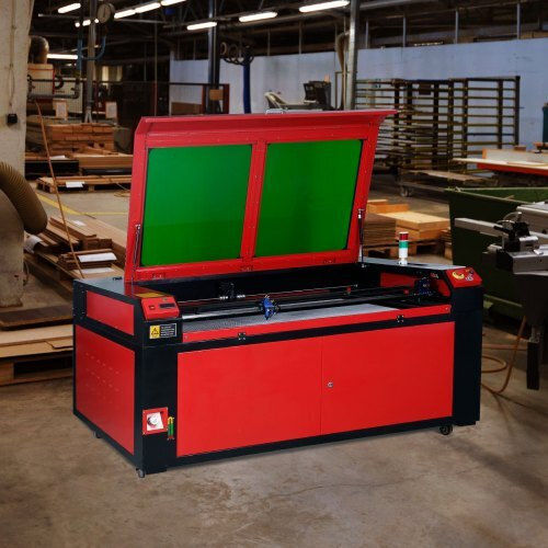 Vevor 130w Laser Engraving Cutting Machine Working Area 900 X 1400 Mm Max 20 Mm
