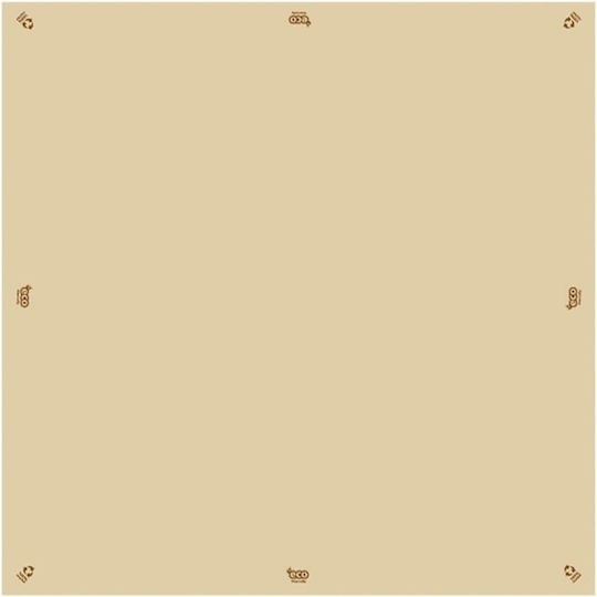Ready T13F415072 Tischtuch Beige 100x100cm. 100Stück