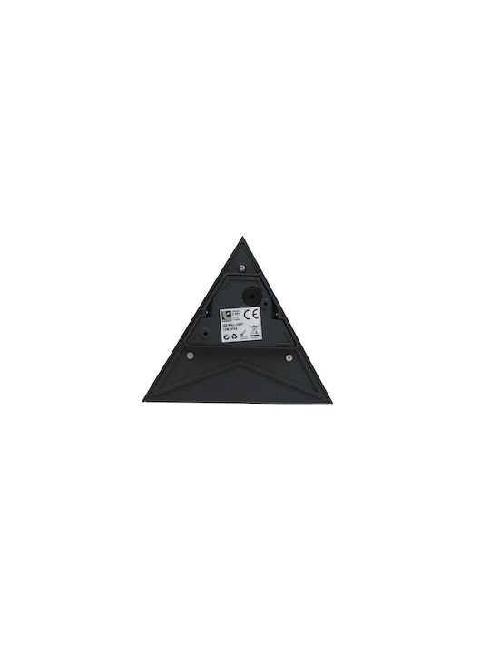Adeleq Rechteckig Metallisch Einbau Spot mit integriertem LED und Natürliches Weißes Licht Gray 24x8cm. 1Stück
