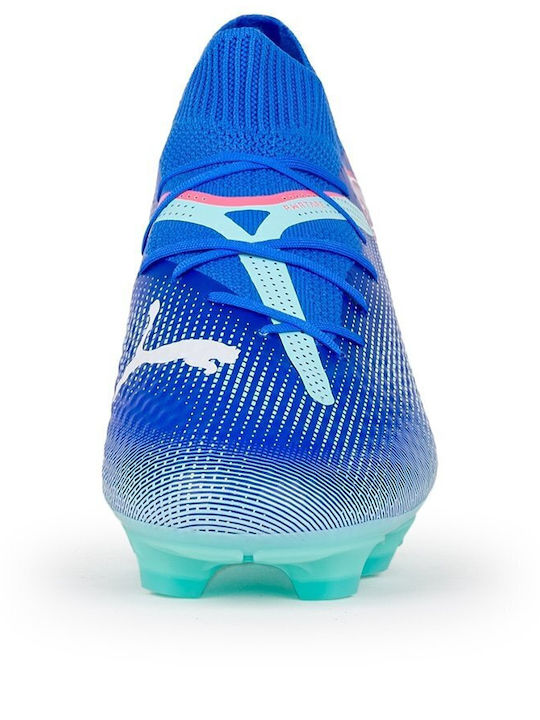 PUMA Future 7 Pro Ποδοσφαιρικά Παπούτσια με Τάπες FG/AG Μπλε