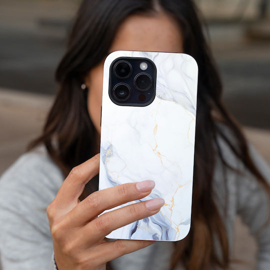 Carcasă Seria Sonique Marble pentru Oppo Reno12 Pro 5G Alb 02