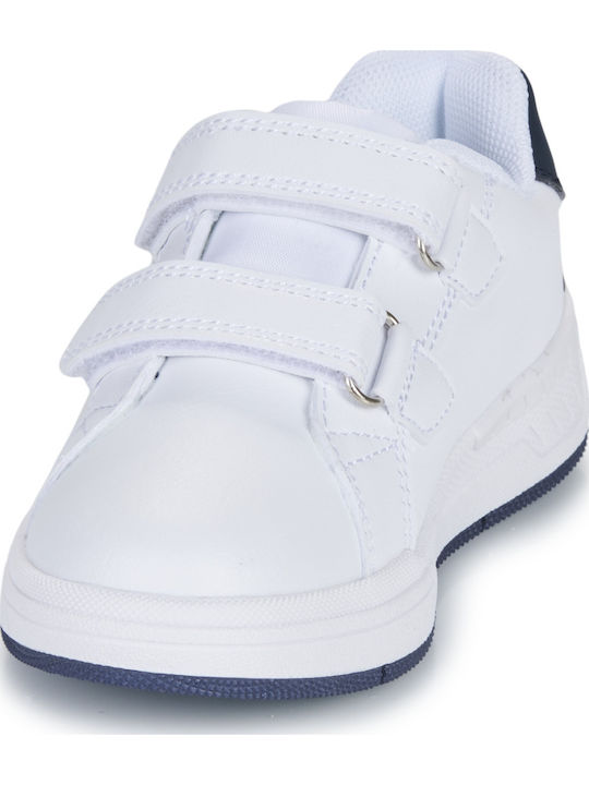 Kids Sneakers with Scratch White