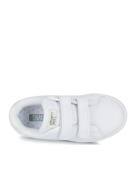 Kinder Sneakers mit Klettverschluss Weiß