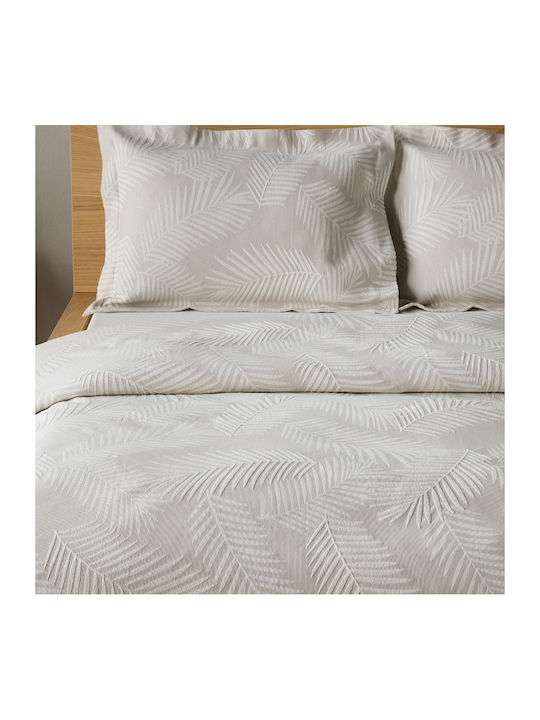 Kentia Odyssy Decke King Size 260x260cm Ecru