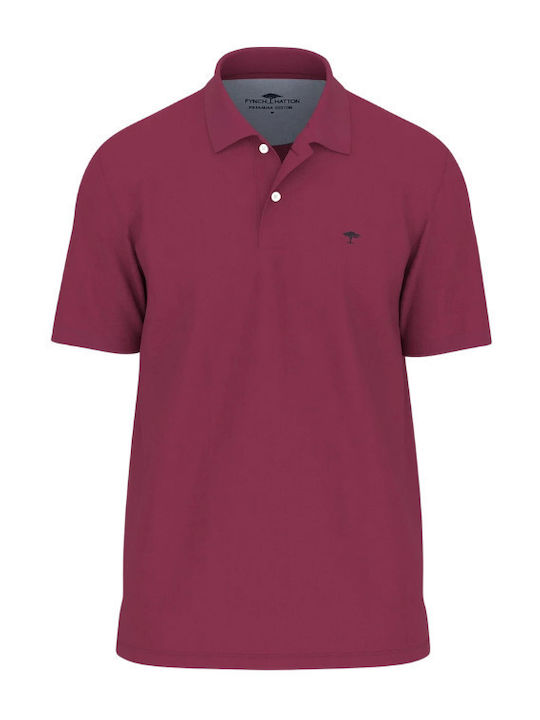 Polo Short Sleeve Blouse Dark Crimson