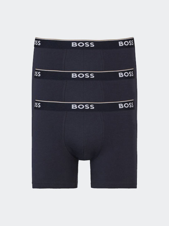 Herren Boxershorts Blau 3Packung