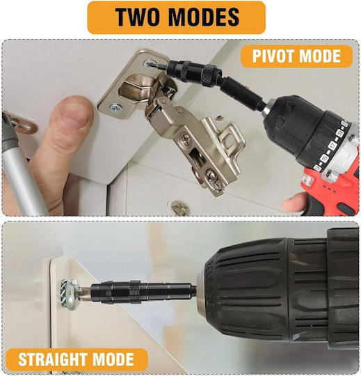 Adapter with Socket HEX and Output 1/4'' / Bit Holder 90 & 145mm