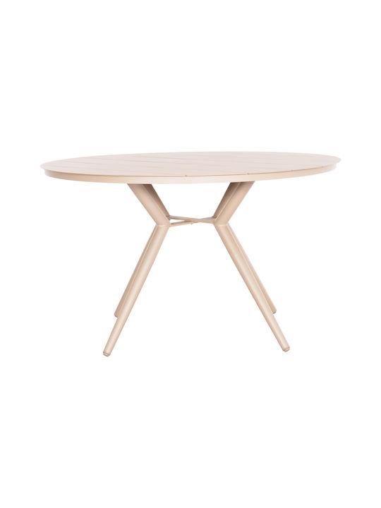Маса Алуминиево Стабилна Higer CAPPUCCINO 126x126x74бр