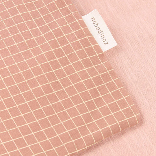 Nobodinoz Baby Blanket Stories Cotton Pink 70x100cm