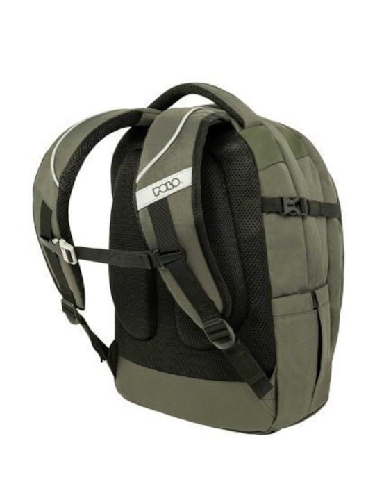 Polo Cryptic School Bag Backpack Junior High-High School Khaki 23Liters 2025